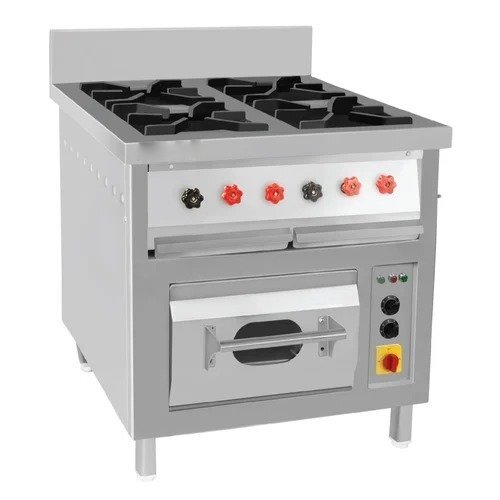 Commercial Gas Range with Oven